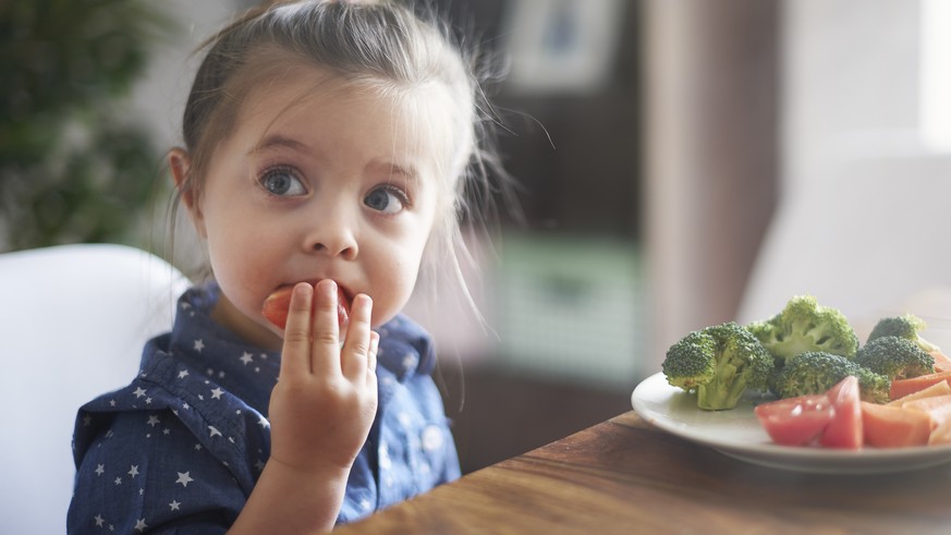 Eating vegetables by child make them healthier