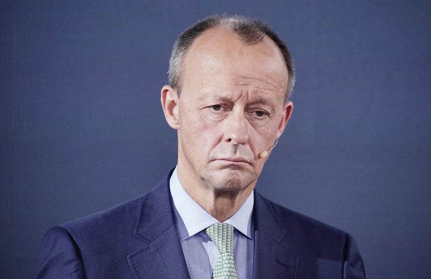 Candidate for the future leadership of Germany&#039;s Christian Democratic Union (CDU) Friedrich Merz answers questions during a virtual debate at the conservative CDU&#039;s youth organization Junge  ...