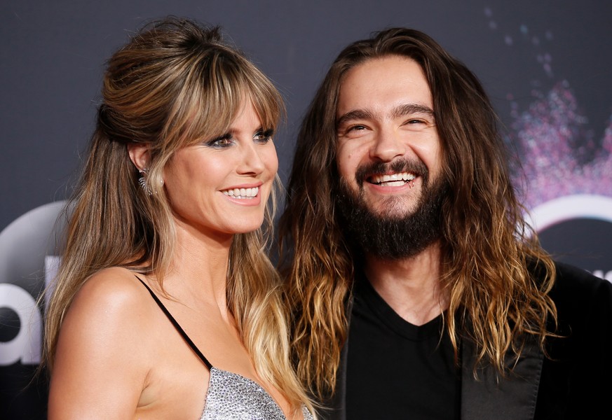 2019 American Music Awards – Arrivals – Los Angeles, California, U.S., November 24, 2019 – Heidi Klum and Tom Kaulitz. REUTERS/Danny Moloshok
