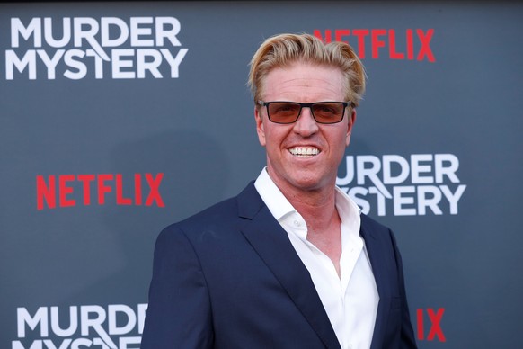 Actor Jake Busey arrives at the premiere for the film &quot;Murder Mystery&quot; in Los Angeles, California, U.S., June 10, 2019. REUTERS/Mario Anzuoni