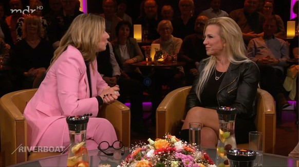 Kim Fisher und Claudia Norberg: In der Sendung spricht sie mit der Moderatorin offen über ihre Gefühle.