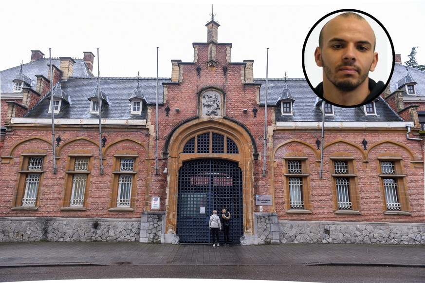 20.12.2019, Belgien, Turnhout: Illustration picture shows the Turnhout prison, in Turnhout, Friday 20 December 2019. On Thursday evening, five prisoners managed to escape after the daily &#039;walk&#0 ...