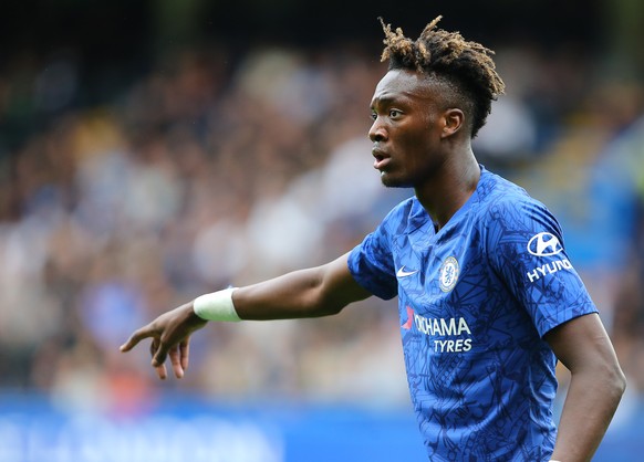 Tammy Abraham of Chelsea during the Premier League match at Stamford Bridge, London. Picture date: 28th September 2019. Picture credit should read: Paul Terry/Sportimage PUBLICATIONxNOTxINxUK SPI-0228 ...