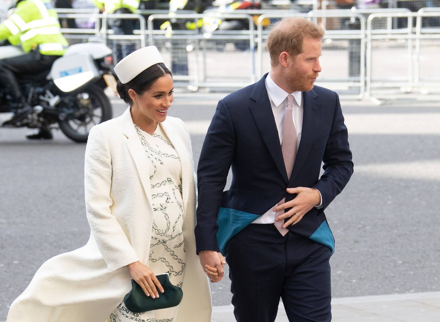 Commonwealth Day 2019 The Duke and Duchess of Sussex attend the Commonwealth Day service at Westminster Abbey in London on March 11, 2019. PUBLICATIONxINxGERxSUIxAUTxONLY Copyright: xAnwarxHusseinx 41 ...