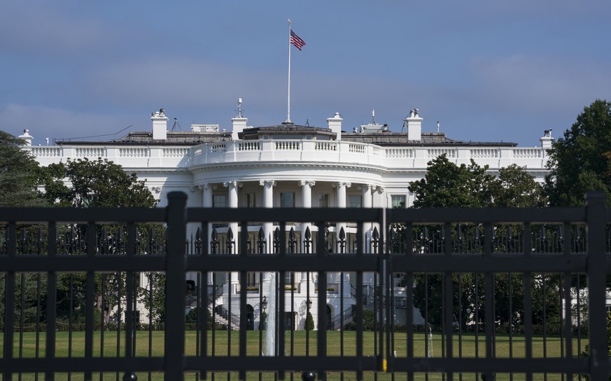 The White House is seen in Washington, Tuesday, Oct. 1, 2019, as House Democrats move aggressively in their impeachment inquiry of President Donald Trump. (AP Photo/J. Scott Applewhite)