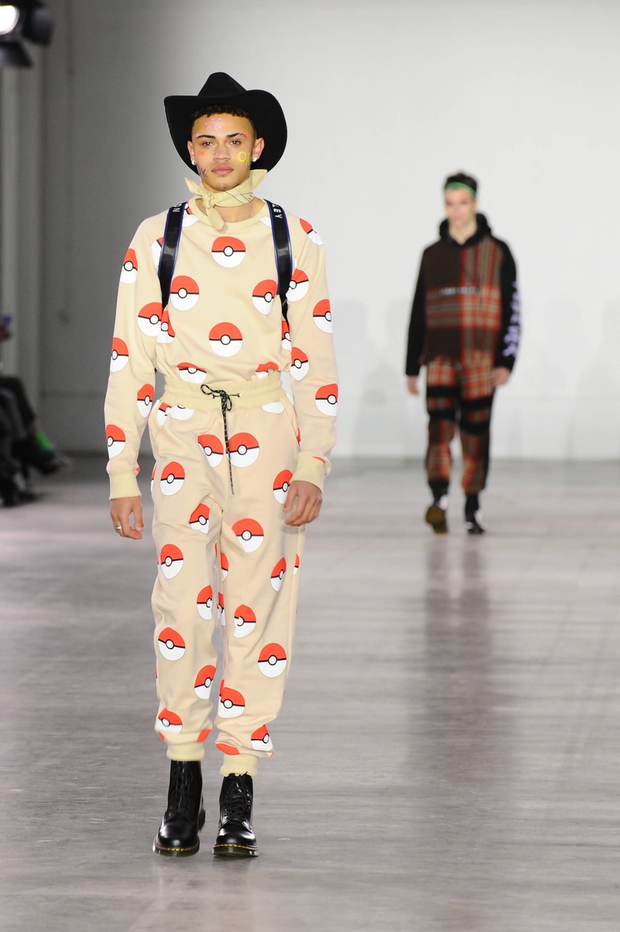Bobby Abley Autumn/Winter 2019 Collection Catwalk Show during LFW Men s at Old Truman Brewery in London. JANUARY 5th 2019 PUBLICATIONxINxGERxSUIxAUTxHUNxONLY TSTx1942