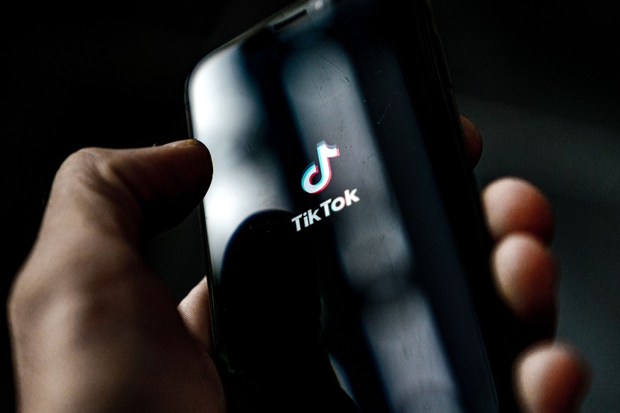 ILLUSTRATIVE - The app of the social media platform TikTok. Photo: Rob Engelaar / Hollandse Hoogte PUBLICATIONxINxGERxSUIxAUTxONLY Copyright: xHollandsexHoogtex/xRobxEngelaarx x203159636x