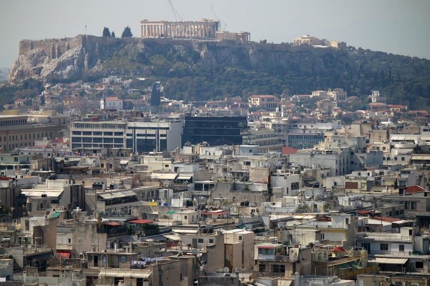 Parthenon, Akropolis, Athen, Griechenland. | Verwendung weltweit