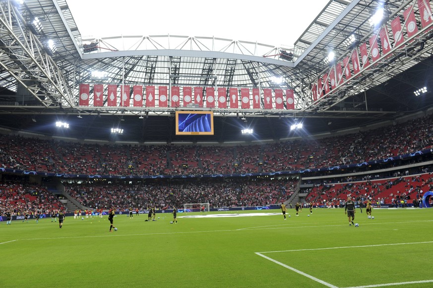 Champions League AFC Ajax Amsterdam vs AEK Athens Amsterdam The Netherlands 19th September 2018 Champions League AFC Ajax Amsterdam vs AEK Athens Johan Cruijff Arena General View GV PUBLICATIONxINxGER ...