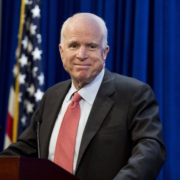 August 25, 2018 - Senator JOHN MCCAIN, a fighter pilot, revered prisoner of war and both an independent voice in the Republican Party and its 2008 presidential nominee, died on Saturday, little more t ...