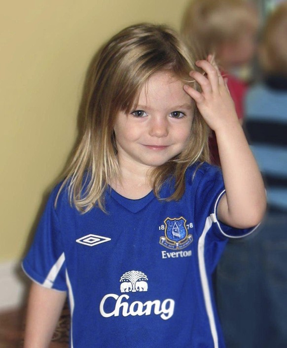 FILE - This undated file photo shows Madeleine McCann. British police said on Wednesday June 3, 2020, a German man has been identified as a suspect in the case of a 3-year-old British girl who disappe ...