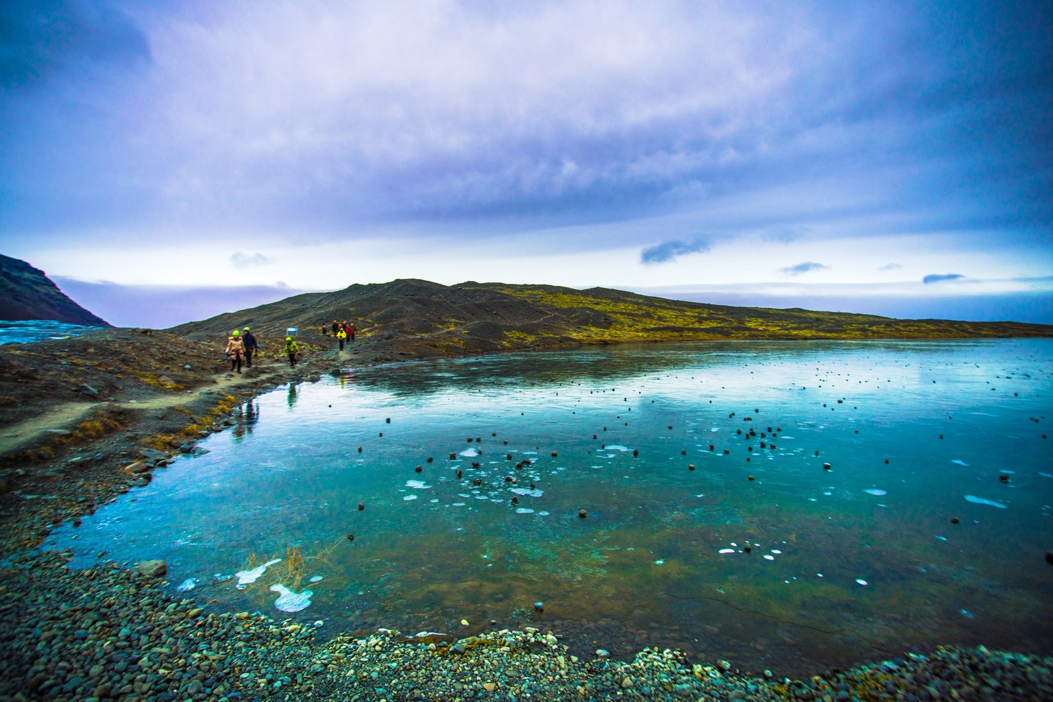 Vatnajokull National Park, one of three national parks in Iceland, the area include Vatnajokull glacier, Skaftafell and Jokulsargljufur